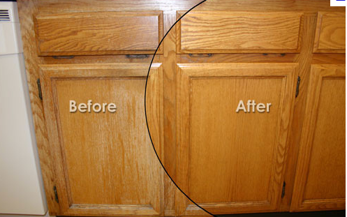 Kitchen Remodel Pictures    on Kitchen Cabinet Refinishing   From Kitchen Cabinet Restoration To New